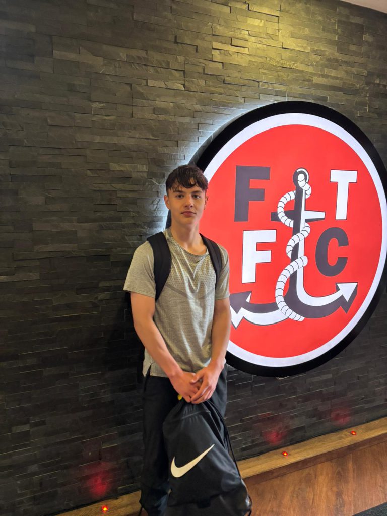 Kristos Cofinas at Fleetwood Town