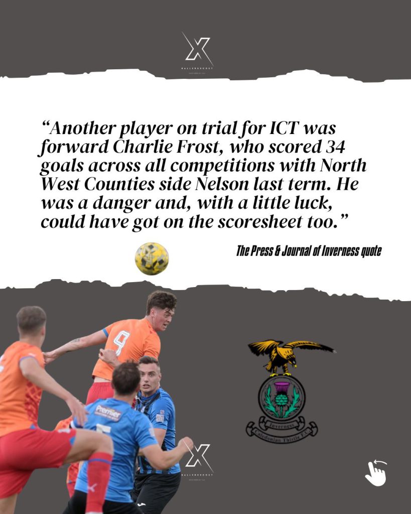 Charlie Frost Press & Journal quote